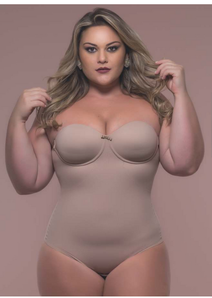 BODY GAINANTE SANS BRETELLES REMBOURRE BONNET C VI LINGERIE 350417