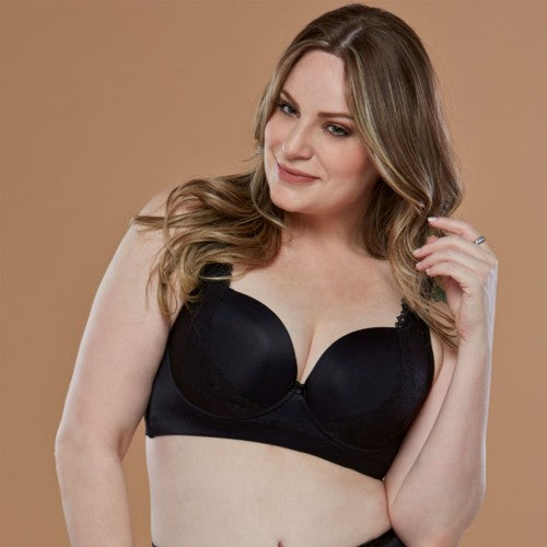 Soutien-gorge en microfibre et dentelle VI lingerie 310315