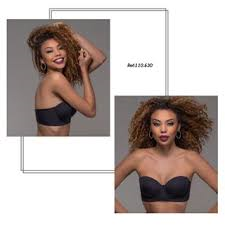 Soutien-gorge push up demi-tasse  sans bretelles VI lingerie (110630)